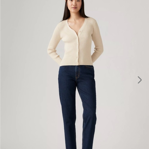 Levi's Dark Blue Straight Leg Women's Jeans - Picture 1 of 5